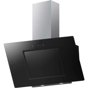 CATA 100 ANG90BKS Angled Glass Cooker Hood, 90cm, Black