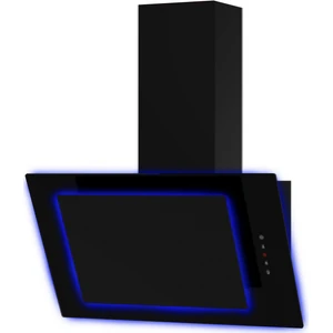 CATA 300 UBAHALO6 Angled Glass Cooker Hood, 60cm, Blue Halo LED
