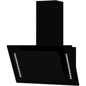 CATA 300 UBARUNW6 Angled Glass Cooker Hood, 60cm, Black