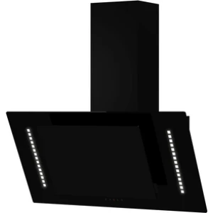 CATA 300 UBARUNW7 Angled Glass Cooker Hood, 70cm, Black