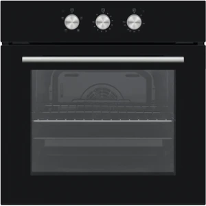 CATA 300 UBO651BK Single Oven, 60cm 65L, Black Minute Minder