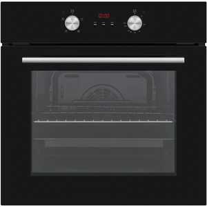 CATA 300 UBO652BK Single Oven, 60cm 65L, Black Programmer