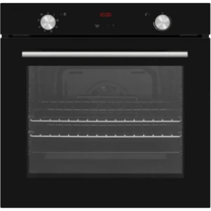 CATA 300 UBO754BK, 60cm 78L Large Capacity Single Pyrolytic Oven Black