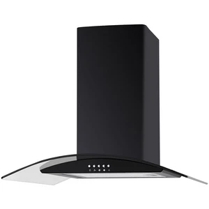 Cata 100 Ubscg60Bk Curved Glass Cooker Hood, 60Cm, Black 1 Cata 100 Ubscg60Bk Curved Glass Cooker Hood, 60Cm, Black