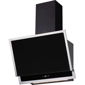 Cooke and Lewis CL60AGB Angled Glass Cooker Hood, 60cm