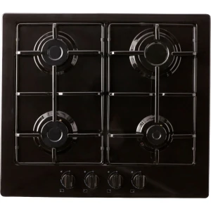 Unbranded GASUIT4BL 4 Burner Gas On Enamel Hob