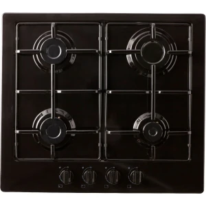Unbranded GASFSRP4BL 4 Burner Gas On Enamel Hob