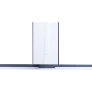 Cooke and Lewis CLIBHS90 Island Chimney Hood Stainless Black 90cm