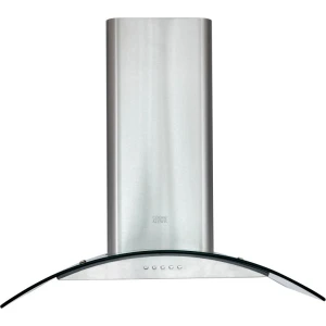 Cooke and Lewis CLCGS60 60cm Stainless Steel Curved Glass Hood