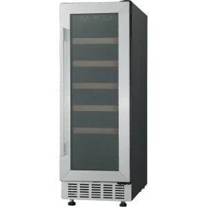 GoodHome BIWCS30EU Wine Cooler, 30cm SS