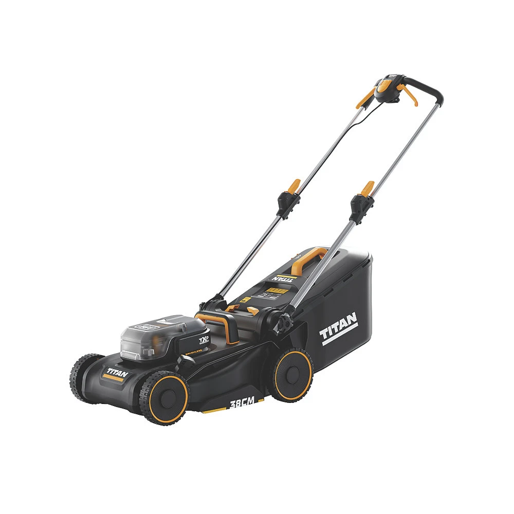 Titan Ttt1192Lwm Lawn Mower, 36V, 38Cm 1 Titan Ttt1192Lwm Lawn Mower, 36V, 38Cm