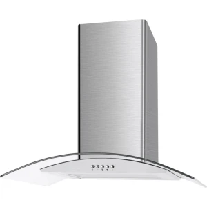 Viceroy WRCG60SS 60cm Stainless Steel Curved Glass Cooker Hood