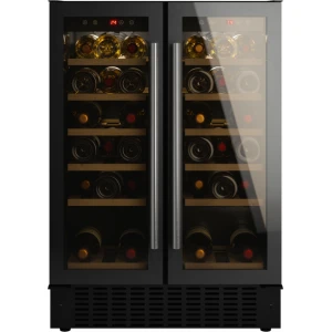 Viceroy WRWC60DDBK 60cm Under Counter 2 Door Wine Cooler