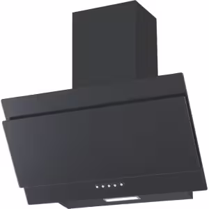 Essentials NNAGHB60UK Angled Glass Hood Black 600mm