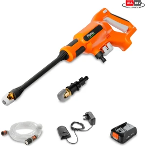 Flymo 967982801 Easiclean Li Pressure Washer, 18V, 24 Bar