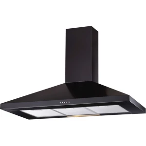 Cooke & Lewis CLCHB100 100cm Black Chimney Hood
