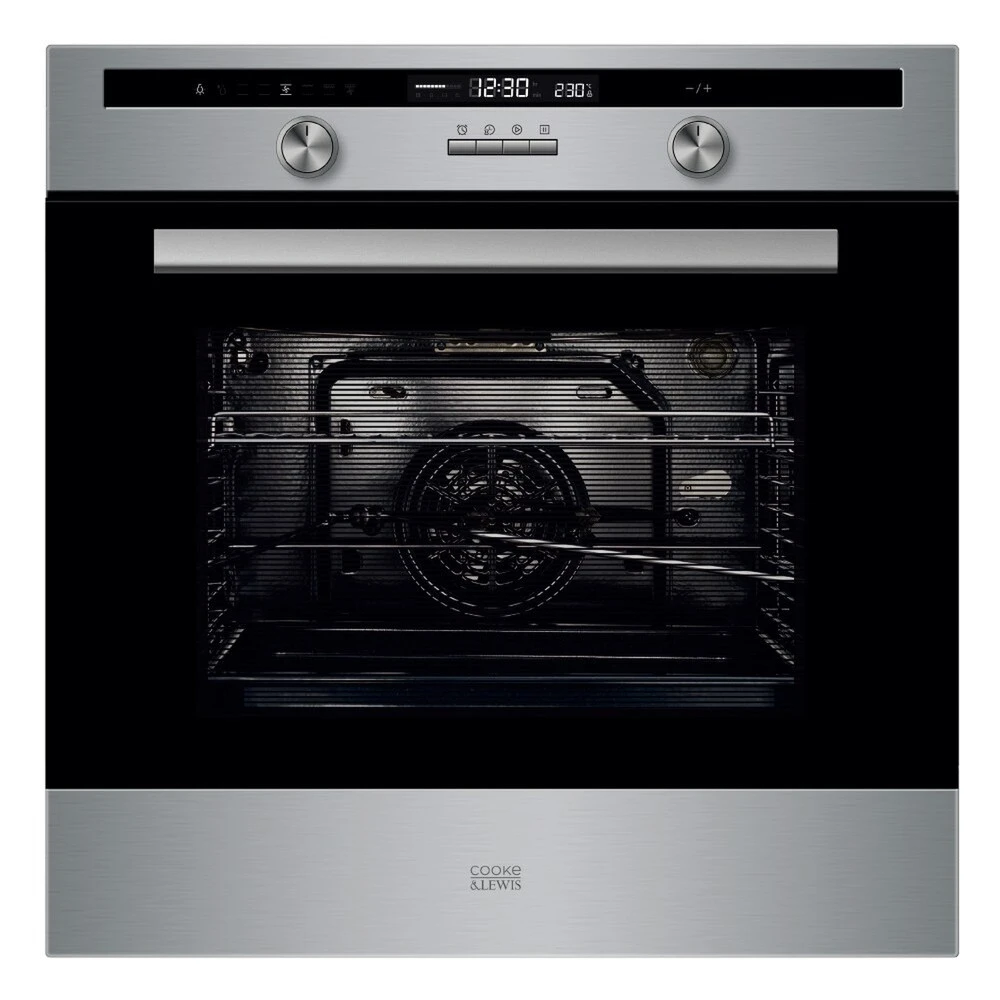 Cooke And Lewis Clmfsta Stainless Steel Multifunction Oven 1 Cooke And Lewis Clmfsta Stainless Steel Multifunction Oven