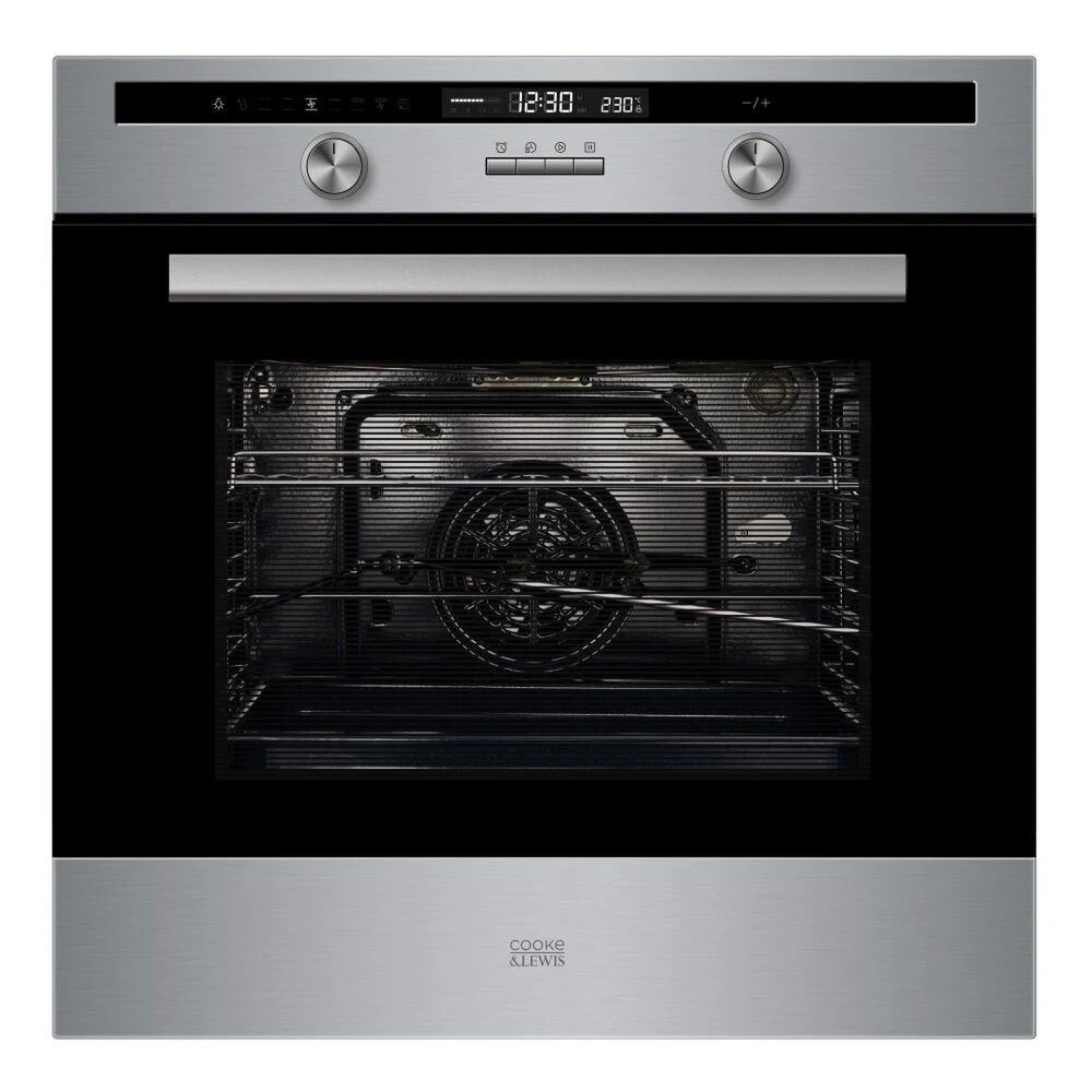 Cooke And Lewis Clpyst Stainless Steel Pyrolytic Oven 1 Cooke And Lewis Clpyst Stainless Steel Pyrolytic Oven