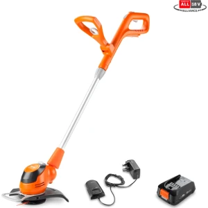 Flymo 970638501 Easitrim 230 Kit 2 Grass Trimmer, 18V