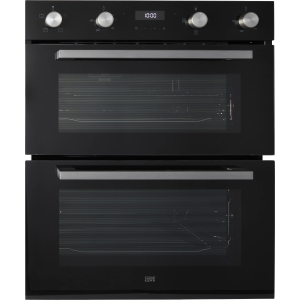 Cooke & Lewis CLBUDO89 Built-in Double oven - Mirrored black