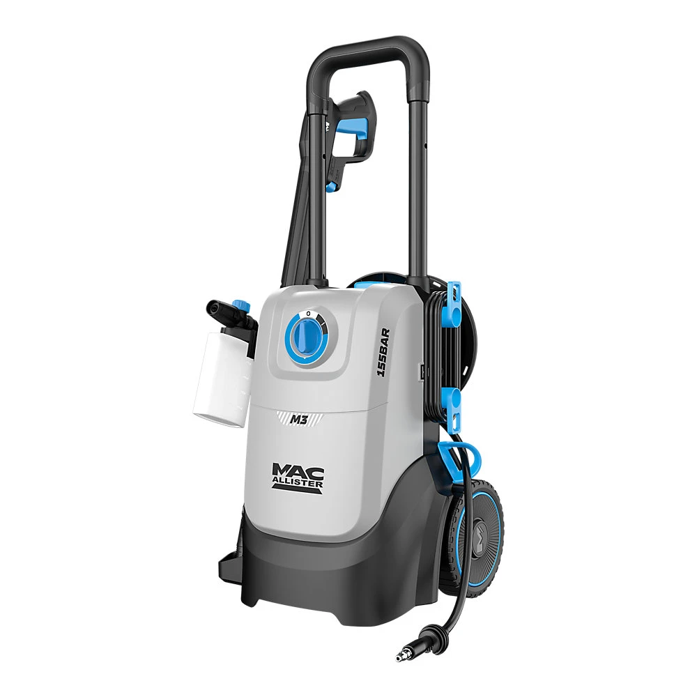 Mac Allister Mcb1286Prw Pressure Washer, 2200W, 155 Bar